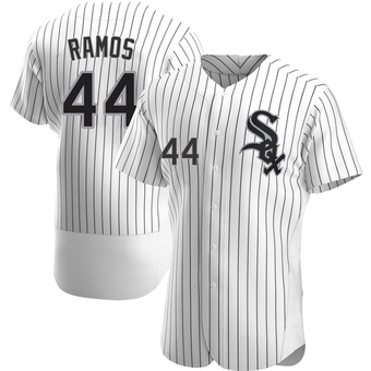 Men's Bryan Ramos Chicago White Authentic Home Baseball Jersey (Unsigned No Brands/Logos)