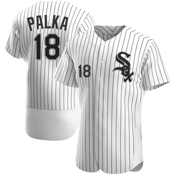 Men's Daniel Palka Chicago White Authentic Home Baseball Jersey (Unsigned No Brands/Logos)