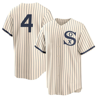 Men's Luke Appling Chicago Cream Replica 2021 Field of Dreams Baseball Jersey (Unsigned No Brands/Logos)