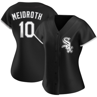 Women's Chase Meidroth Chicago Black Replica Alternate Baseball Jersey (Unsigned No Brands/Logos)