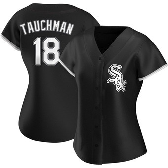 Women's Mike Tauchman Chicago Black Replica Alternate Baseball Jersey (Unsigned No Brands/Logos)