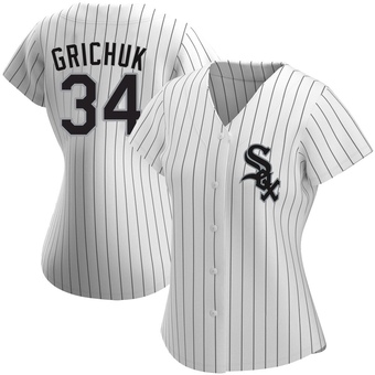 Women's Randal Grichuk Chicago White Replica Home Baseball Jersey (Unsigned No Brands/Logos)