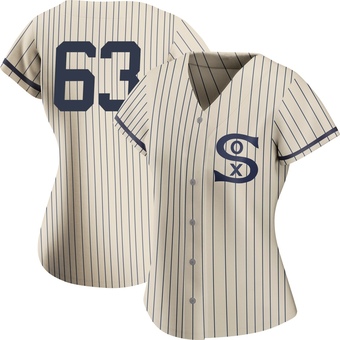 Women's Tyler Davis Chicago Cream Replica 2021 Field of Dreams Baseball Jersey (Unsigned No Brands/Logos)