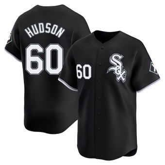 Youth Bryan Hudson Chicago Black Limited Alternate Baseball Jersey (Unsigned No Brands/Logos)