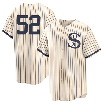 Youth Prelander Berroa Chicago Cream Replica 2021 Field of Dreams Baseball Jersey (Unsigned No Brands/Logos)