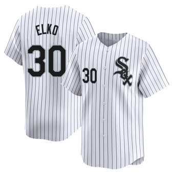Youth Tim Elko Chicago White Limited Home Baseball Jersey (Unsigned No Brands/Logos)