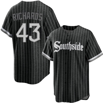 Youth Trevor Richards Chicago Black Replica 2021 City Connect Baseball Jersey (Unsigned No Brands/Logos)