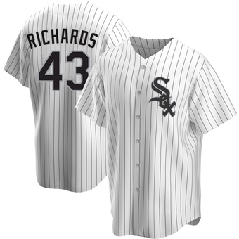 Youth Trevor Richards Chicago White Replica Home Baseball Jersey (Unsigned No Brands/Logos)
